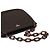 Prada Borsa a tracolla Swing Chain in Tessuto marrone scuro 1996 - vista 9