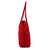 Miu Miu Shopper-Bag aus roter Bouclé-Wolle mit Gummigriffen - Ansicht 2