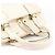 Chloé Borsa Tote Bay in pelle avorio - vista 11