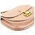 Marc Jacobs  mala de ombro em pele acolchoada bege com fivela - vista 8