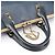 Chloé Borsa Tote Bailey in pelle azzurro pallido - vista 11