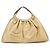 Gucci 76554 Borsa Hobo in pelle beige arricciata - vista 3