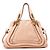 Chloé Borsa a tracolla 2-way Paraty in pelle rosa chiaro - vista 2