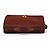 Coach Bolsa 2-Way em couro de curtimento de luva bordô com fecho turnlock - vista 4