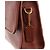 Coach Bolsa 2-Way em couro de curtimento de luva bordô com fecho turnlock - vista 6