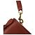 Coach Bolsa 2-Way em couro de curtimento de luva bordô com fecho turnlock - vista 7