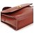 Coach Bolsa 2-Way em couro de curtimento de luva bordô com fecho turnlock - vista 8