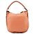 Chloé Borsa a tracolla Marcie in pelle marrone chiaro - vista 3