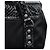 Dolce & Gabbana Mini borsa in raso nero effetto pitone e strass - vista 11
