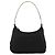 Prada Borsa a Tracolla Hobo B8448 Black Tessuto Metallo