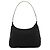 Prada Borsa a Tracolla Hobo B8448 Black Tessuto Metallo - vista 3