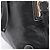 Chloé Borsa Tote in pelle nera con borchie - vista 15