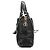 Chloé Borsa Tote in pelle nera con borchie - vista 2