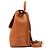 Coach 9791 Tan Leather Turnlock Backpack Bag - view 2