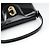 Gucci Borsa a spalla G in pelle verniciata nera - vista 10