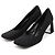 Prada Fall 1998 Wool Mirror-Heel Square-Toe Pumps EU 38