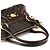 Marc Jacobs  mala 2-Way em pele acolchoada castanho escuro - vista 14