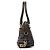 Marc Jacobs  mala 2-Way em pele acolchoada castanho escuro - vista 2
