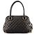 Marc Jacobs  mala 2-Way em pele acolchoada castanho escuro - vista 3