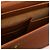 Coach Borsa briefcase 2-way in pelle marrone chiaro con lucchetto 5353 - vista 14
