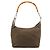 Bamboo Gucci Borsa a tracolla in tela e bambù Olive - vista 3
