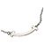 Autre Marque Collana Tiffany & Co. T Smile Mini in topazio blu - vista 5