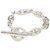 Chaîne d'ancre Hermès Bracciale con Charm Hermes Silver 925 Chaine d'Ancre MM