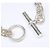 Chaîne d'ancre Hermès Bracciale con Charm Hermes Silver 925 Chaine d'Ancre MM - vista 6