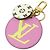 Louis Vuitton Portefeuille Illustré Giant Monogram Keyring