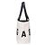 Balenciaga Logo Canvas Leder Tote Bag - Ansicht 4