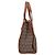 Borsa Fendi Zucchino in tela e pelle - vista 4