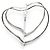 Autre Marque Orecchini a cerchio Open Heart Elsa Peretti di Tiffany & Co. - vista 3