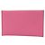 Hermès Portatarjetas Hermes de piel Chevre rosa - vista 2