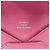 Hermès Portatarjetas Hermes de piel Chevre rosa - vista 6