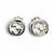 Orecchini Gucci 479227 AG925 Interlocking G Stud Earrings