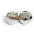 Prada 1I0239 Triangle Logo Crystal Ball Ohrringe - Ansicht 3