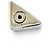 Prada 1I0239 Triangle Logo Crystal Ball Ohrringe - Ansicht 7