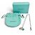 Autre Marque Collana con mini ciondolo a doppio cuore Tiffany Return to Blue - vista 2