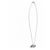 Autre Marque Collana con mini ciondolo a doppio cuore Tiffany Return to Blue - vista 4