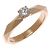Anello Fascia Boucheron Oro Rosa e Diamanti