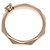 Anello Fascia Boucheron Oro Rosa e Diamanti - vista 2