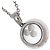Collana Chopard 750WG Happy Diamonds Icon da donna - vista 3