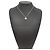 Collana Chopard 750WG Happy Diamonds Icon da donna - vista 9