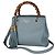 Borsa Tote piccola in pelle Gucci Bamboo Shopper