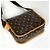 Borsa a tracolla Louis Vuitton Monogram Brown - vista 2