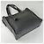 Loewe Shopper aus grauem Leder - Ansicht 2