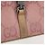 Borsa a mano Gucci Jackie rosa in pelle e tela - vista 5