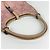 Borsa a mano Gucci Jackie rosa in pelle e tela - vista 9