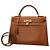 Hermès Borsa Hermes Kelly 32 Box Calf Fauve