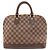 Borsa Louis Vuitton Alma PM in tela Damier - vista 2